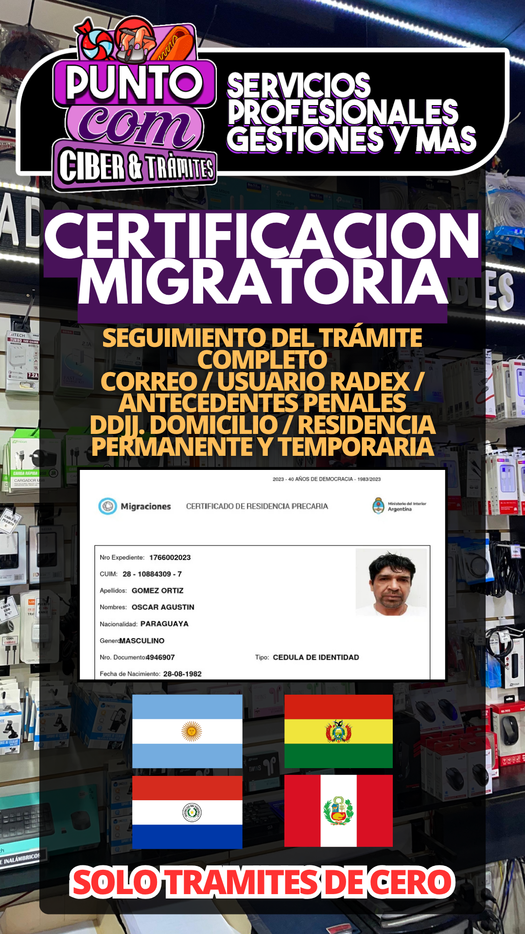 Certificación Migratoria