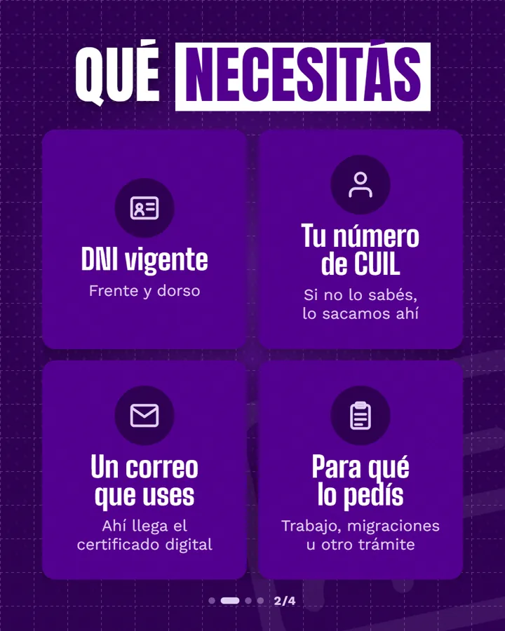 Certificado de antecedentes penales: imagen 2 de PUNTO COM