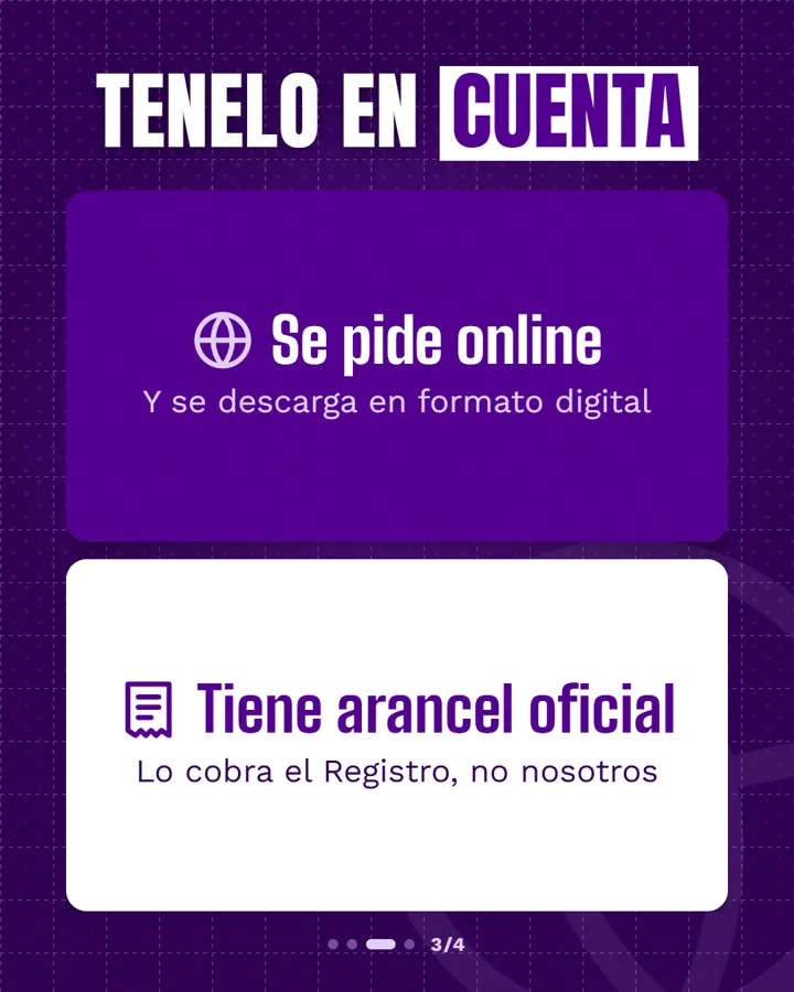 Certificado de antecedentes penales: imagen 3 de PUNTO COM