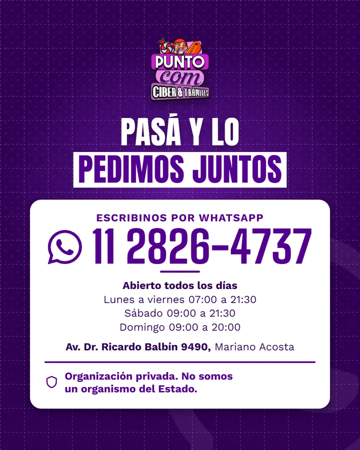 Certificado de antecedentes penales: imagen 4 de PUNTO COM