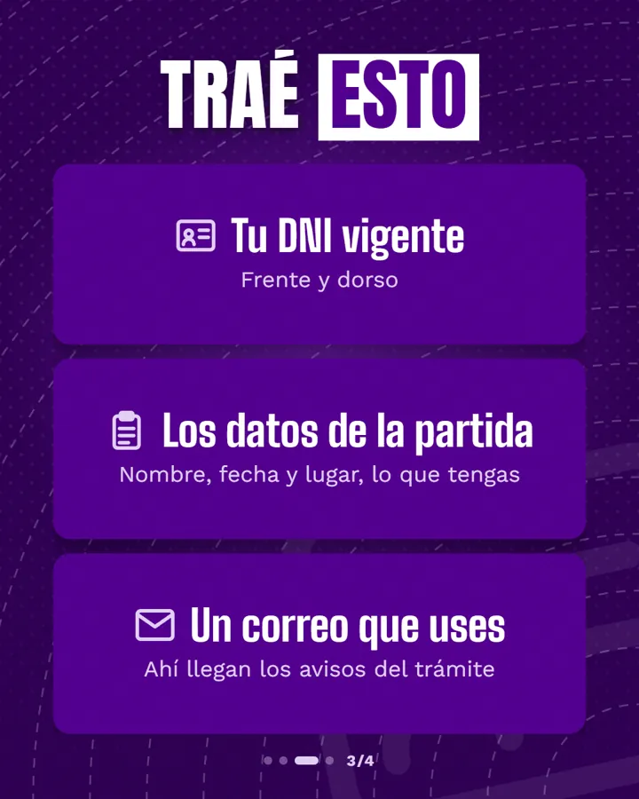 Turnos de DNI, pasaporte y Registro Civil: imagen 3 de PUNTO COM