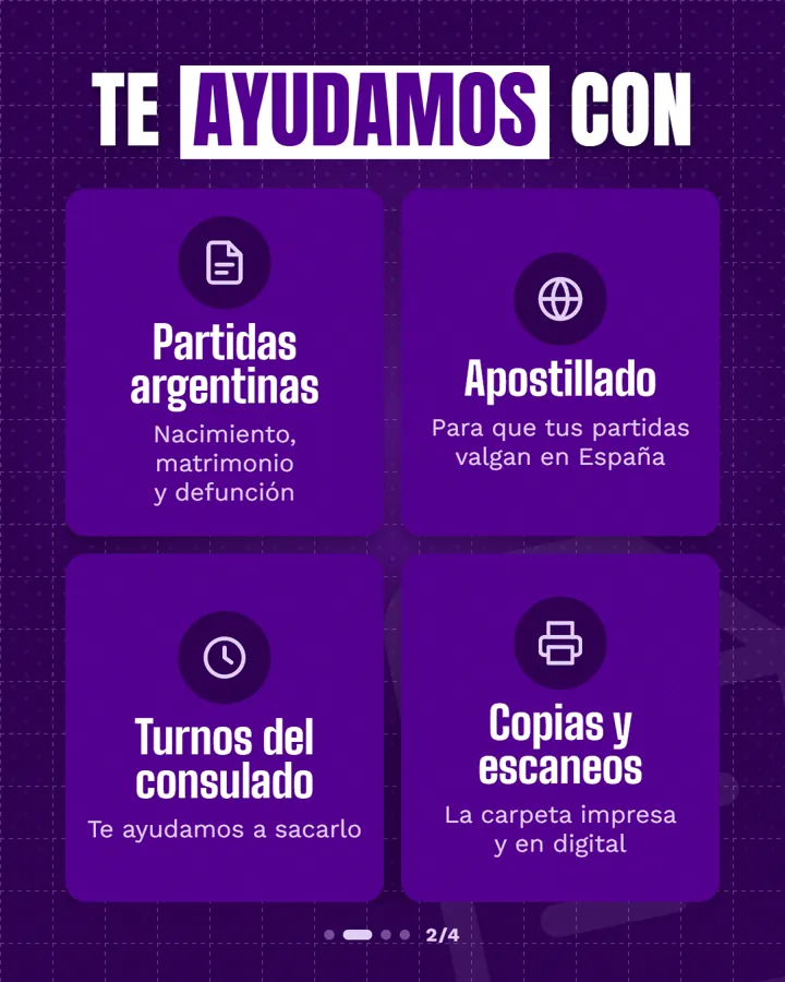 Partidas, apostillado y ciudadanía española: imagen 2 de PUNTO COM