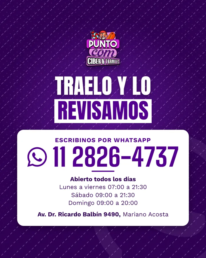 Servicio técnico de celulares y PC: imagen 5 de PUNTO COM