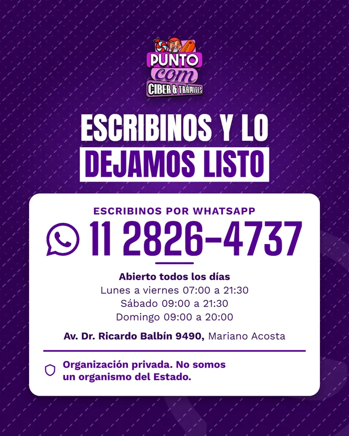 VTV y VPA: imagen 4 de PUNTO COM